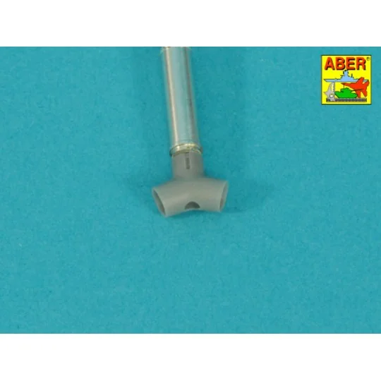 90 mm barrel Y-Shaped Muzzel Brake without mantlet for M47, 1/35 - ...