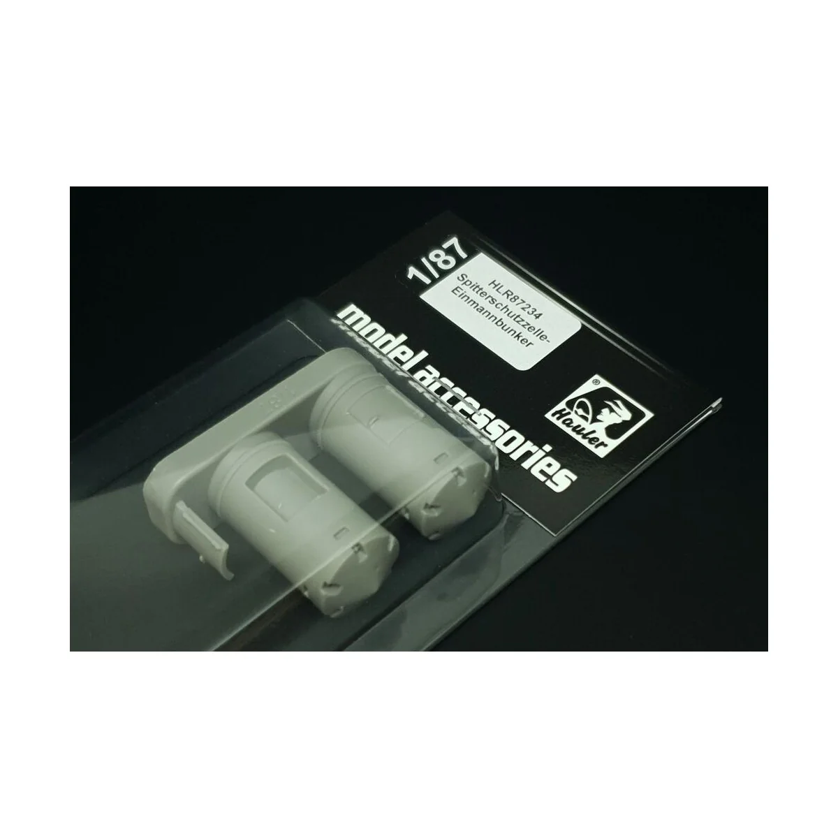 Spitterschutzzelle-Einmannbunker, 1/87 - Hauler HLR87234