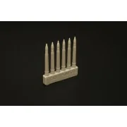 7,5cm KwK42 ammo for Pz.V Panther ausf.D/A/G - Hauler HLH72150