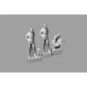 US Navy Sailors for WW2 Dioramas, 1/144 - Brengun BRL144201