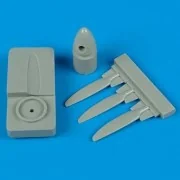 Hawker Hurricane Mk. II propeller w/Tool für Hasegawa Bausatz, 1/72...