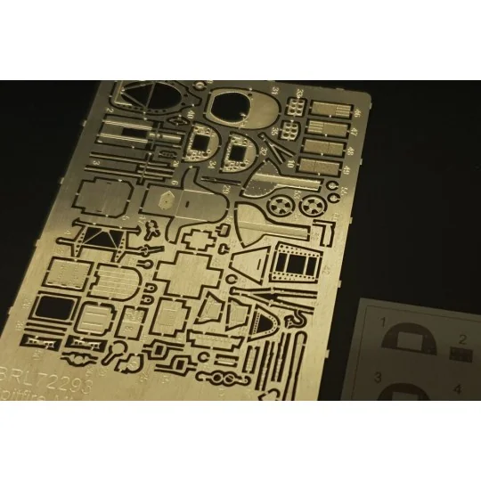 Spitfire Mk.VIII for AZmodel, 1/72 - Brengun BRL72293