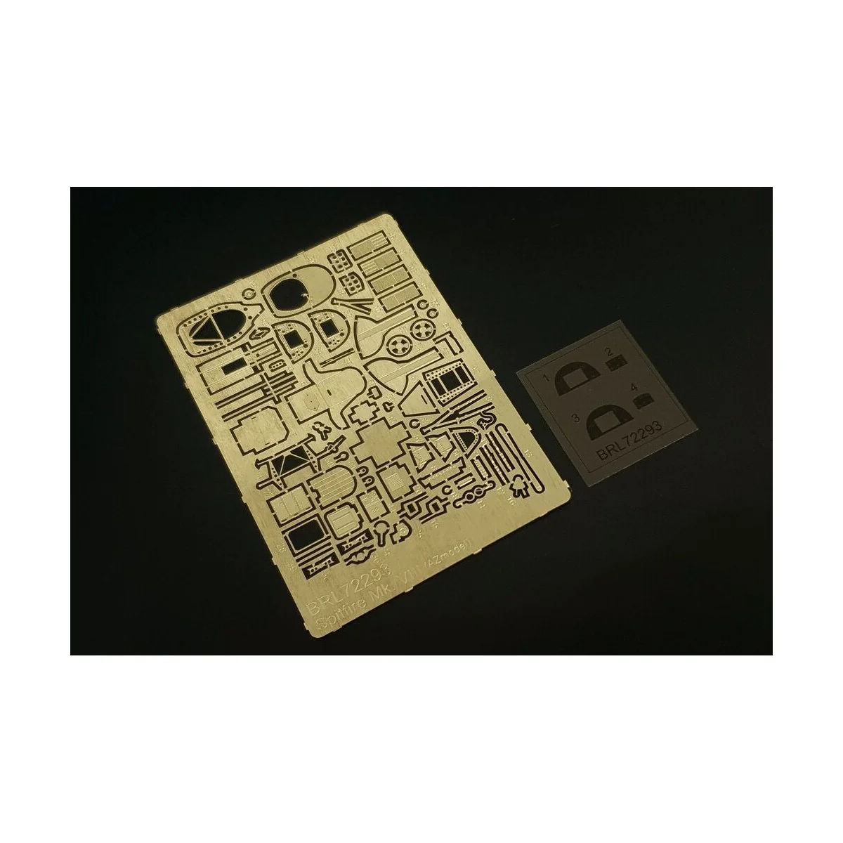 Spitfire Mk.VIII for AZmodel, 1/72 - Brengun BRL72293