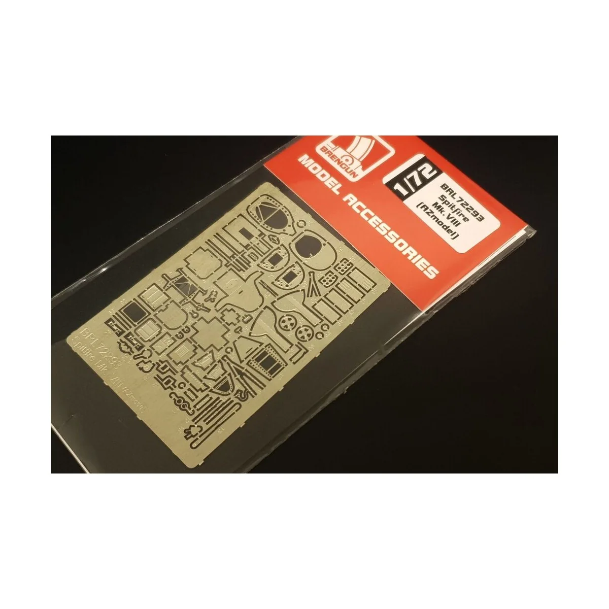 Spitfire Mk.VIII for AZmodel, 1/72 - Brengun BRL72293