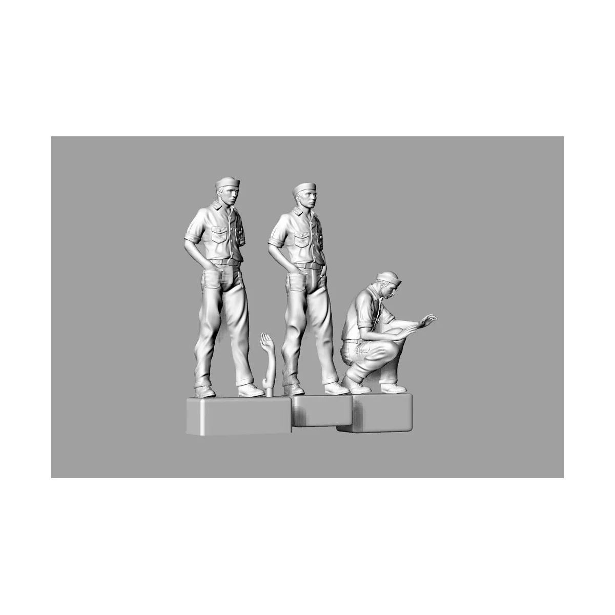 US Navy Sailors for WW2 Dioramas, 1/72 - Brengun BRL72294