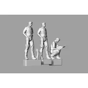 US Navy Sailors for WW2 Dioramas, 1/72 - Brengun BRL72294