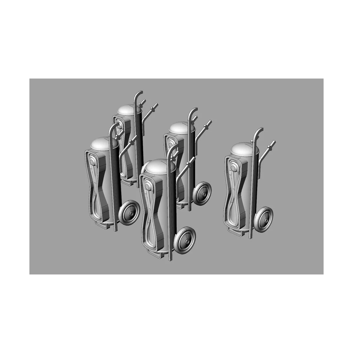 RAF large extingusher (5pcs) - Brengun BRL72295