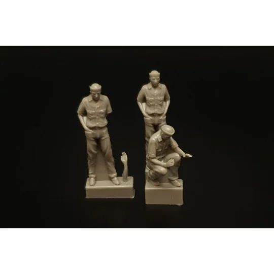 US Navy Sailors for WW2 Dioramas, 1/48 - Brengun BRL48181