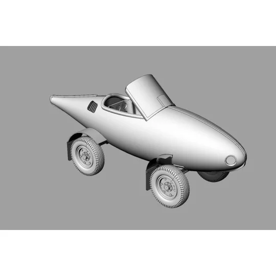 U.S. Belly tank car, 1/48 - Brengun BRS48018 U.S. Belly tank car, 1/48 - Brengun BRS48018