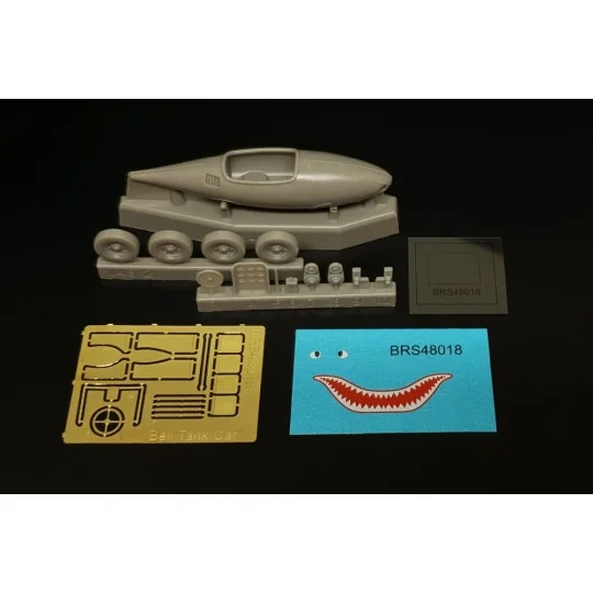 U.S. Belly tank car, 1/48 - Brengun BRS48018 U.S. Belly tank car, 1/48 - Brengun BRS48018