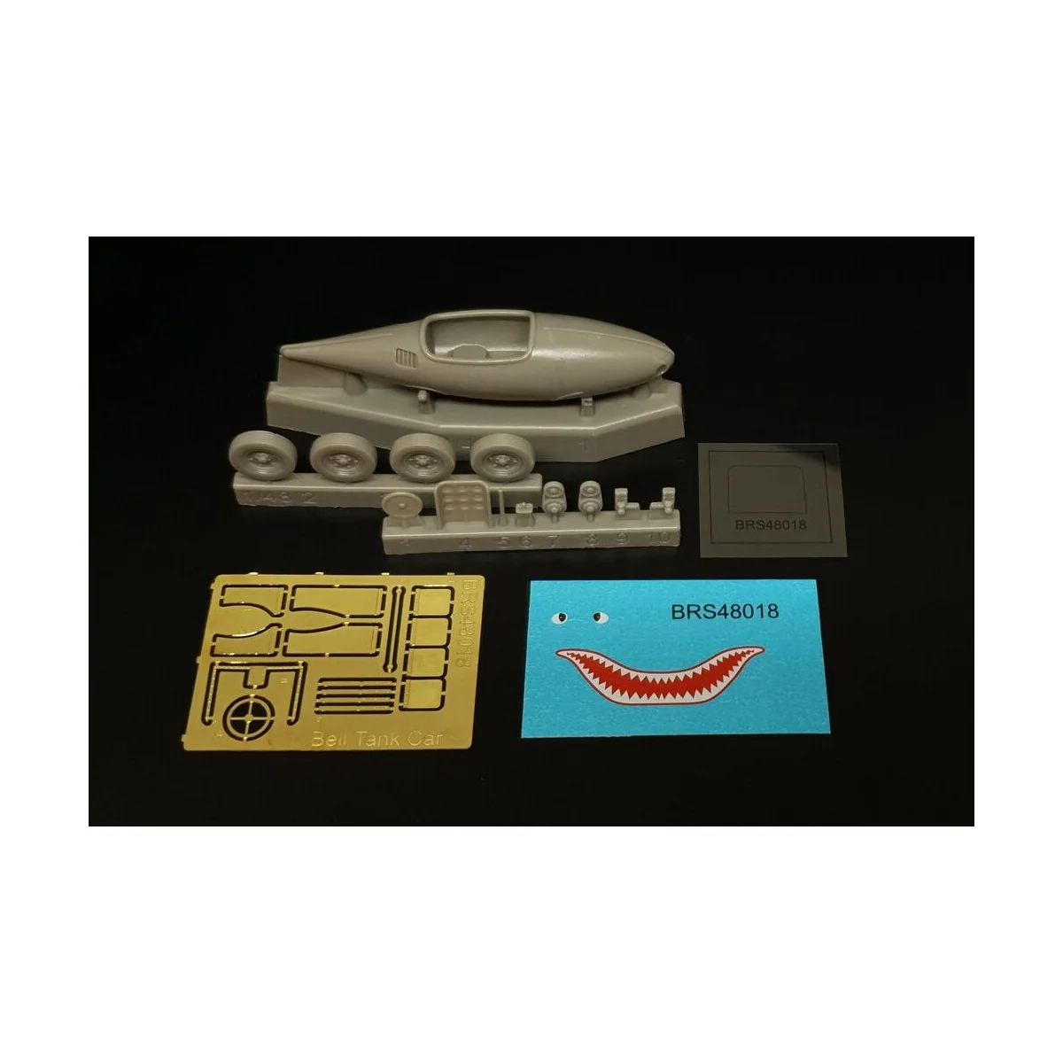 U.S. Belly tank car, 1/48 - Brengun BRS48018 U.S. Belly tank car, 1/48 - Brengun BRS48018