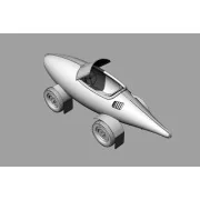 U.S. Belly tank car, 1/48 - Brengun BRS48018 U.S. Belly tank car, 1/48 - Brengun BRS48018