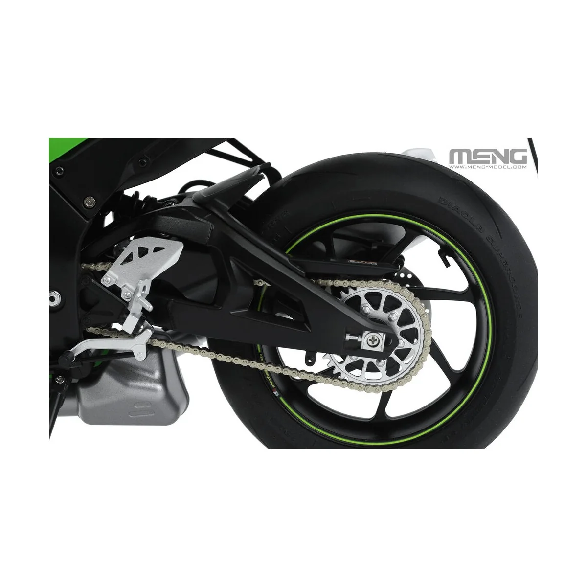 Kawasaki ZX-10RR (Pre-colored Edition), 1/9 - MENG-Model MT-008s