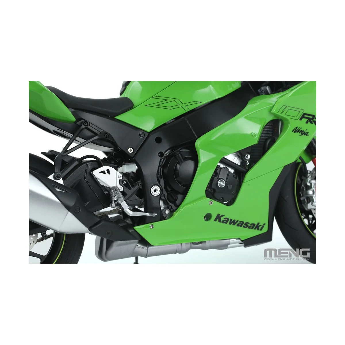 Kawasaki ZX-10RR (Pre-colored Edition), 1/9 - MENG-Model MT-008s