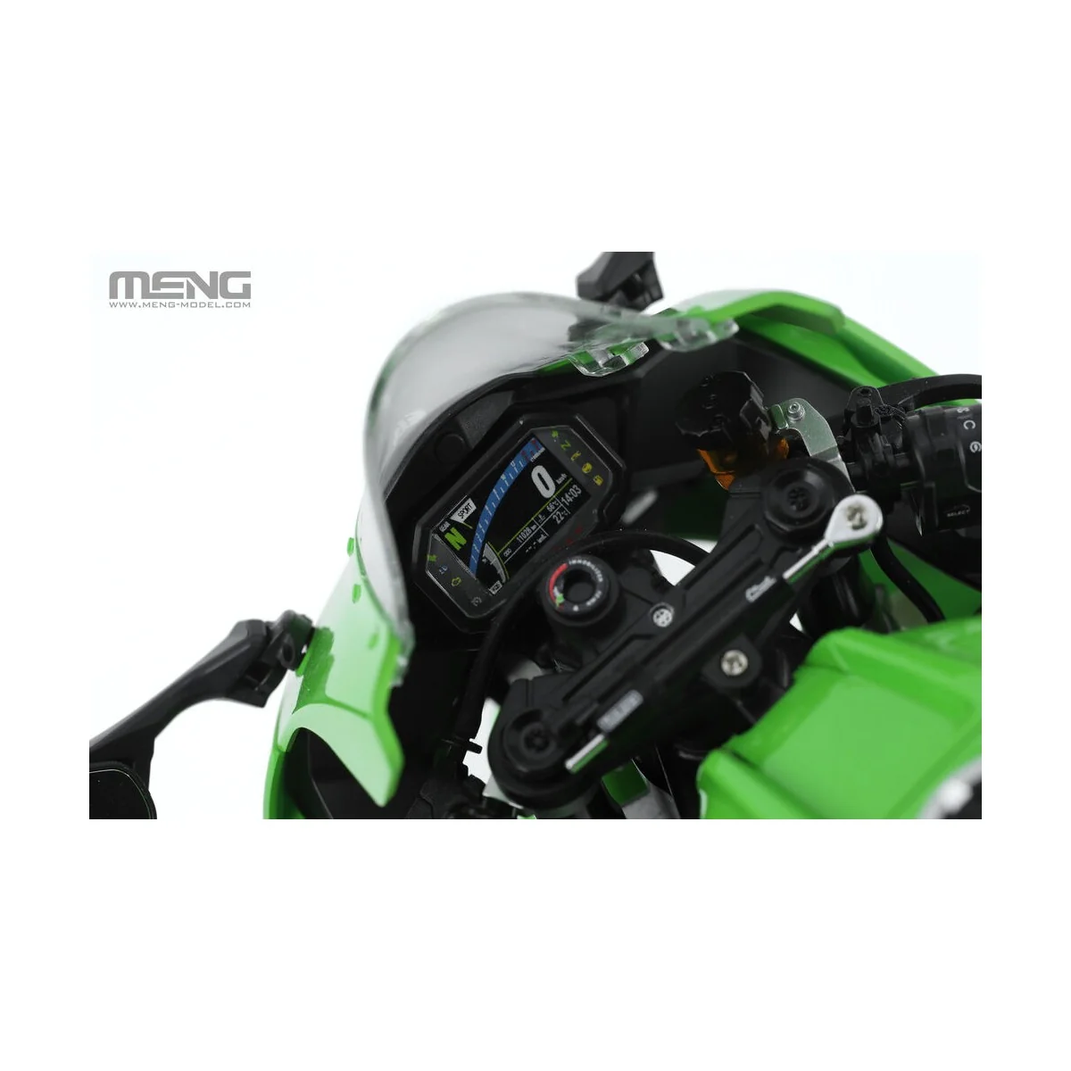 Kawasaki ZX-10RR (Pre-colored Edition), 1/9 - MENG-Model MT-008s