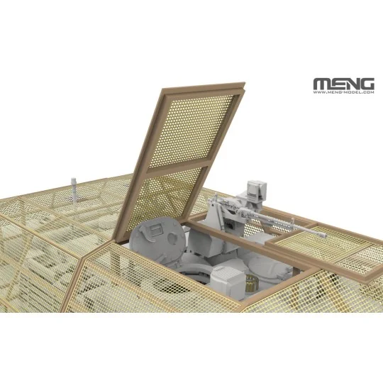 ZTQ15 Light Tank w/Cage Armor (incl. 3D printed cage frame, PE gril... ZTQ15 Light Tank w/Cage Armor (incl. 3D printed cage frame, PE gril...