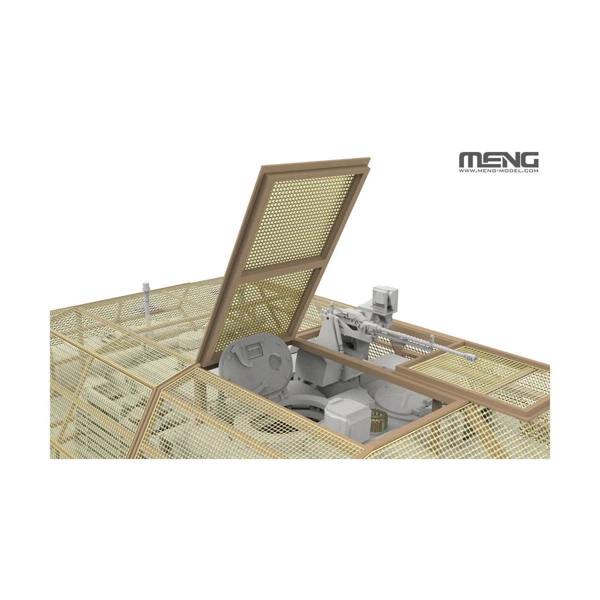 ZTQ15 Light Tank w/Cage Armor (incl. 3D printed cage frame, PE gril... ZTQ15 Light Tank w/Cage Armor (incl. 3D printed cage frame, PE gril...