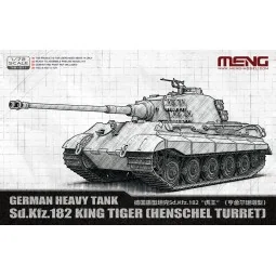 German Heavy Tank Sd.Kfz.182 King Tiger (Henschel Turret), 1/72 - M...