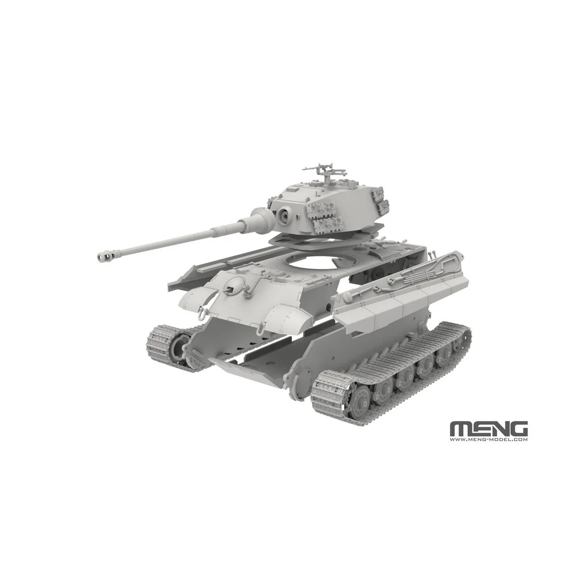 German Heavy Tank Sd.Kfz.182 King Tiger (Henschel Turret), 1/72 - M...
