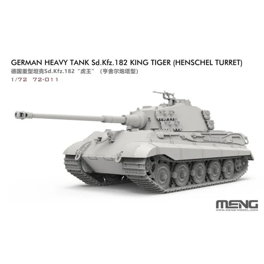 German Heavy Tank Sd.Kfz.182 King Tiger (Henschel Turret), 1/72 - M...