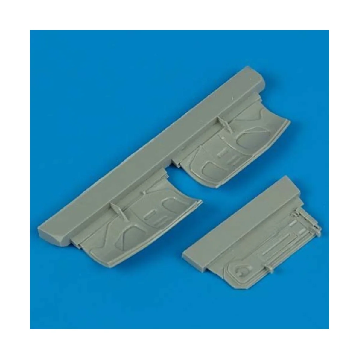 F-16 undercarriage covers für Hasegawa Bausatz, 1/72 - Quickboost Q...