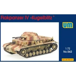 Flakpanzer IV Kugelblitz, 1/72 - Unimodels UM562