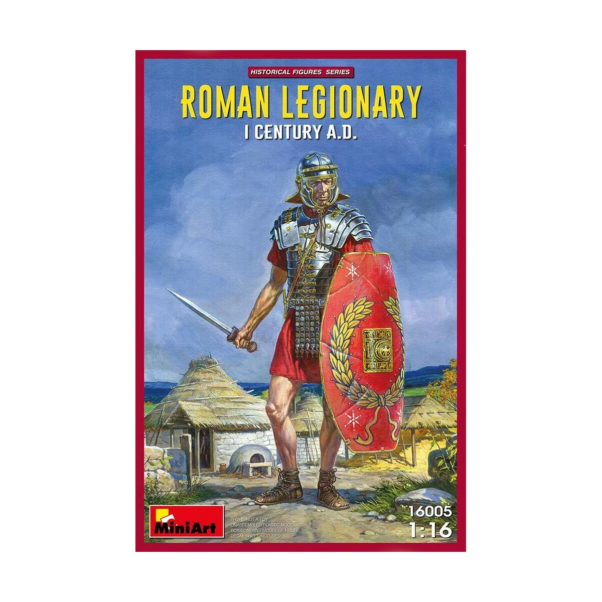 Roman Legionary. I century A. D., 1/16 - MiniArt 16005