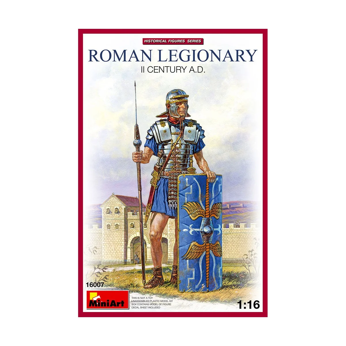 Roman Legionary. II century, 1/16 - MiniArt 16007