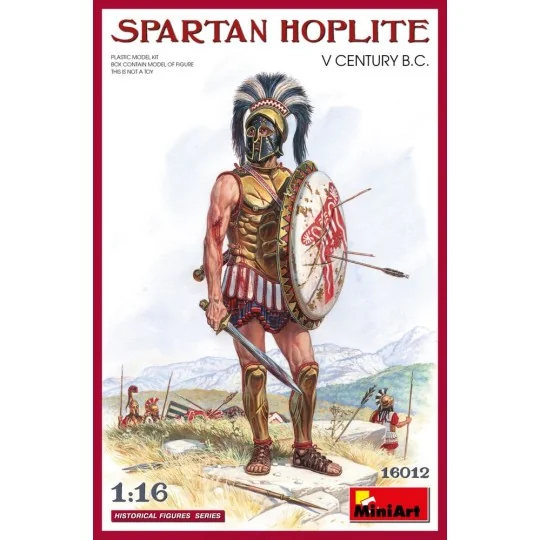 Spartan Hoplite. V CENTURY B.C., 1/16 - MiniArt 16012