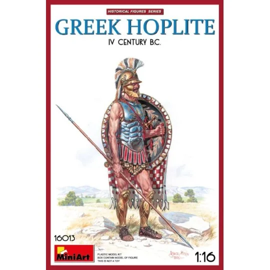 Greek Hoplite. IV c. B.C., 1/16 - MiniArt 16013
