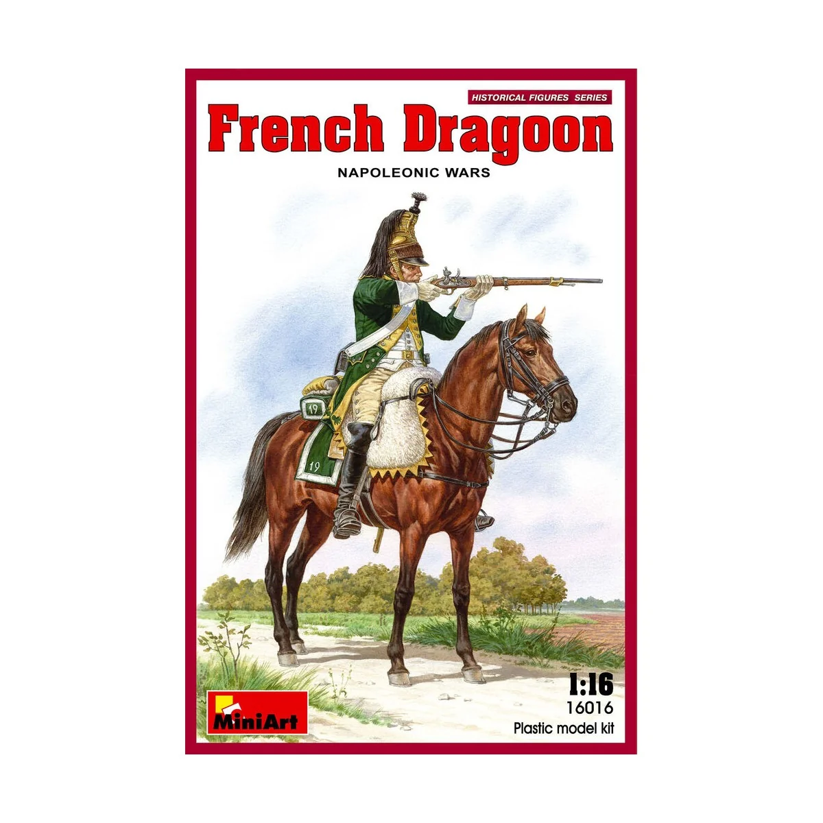 French Dragoon. Napoleonic Wars., 1/16 - MiniArt 16016