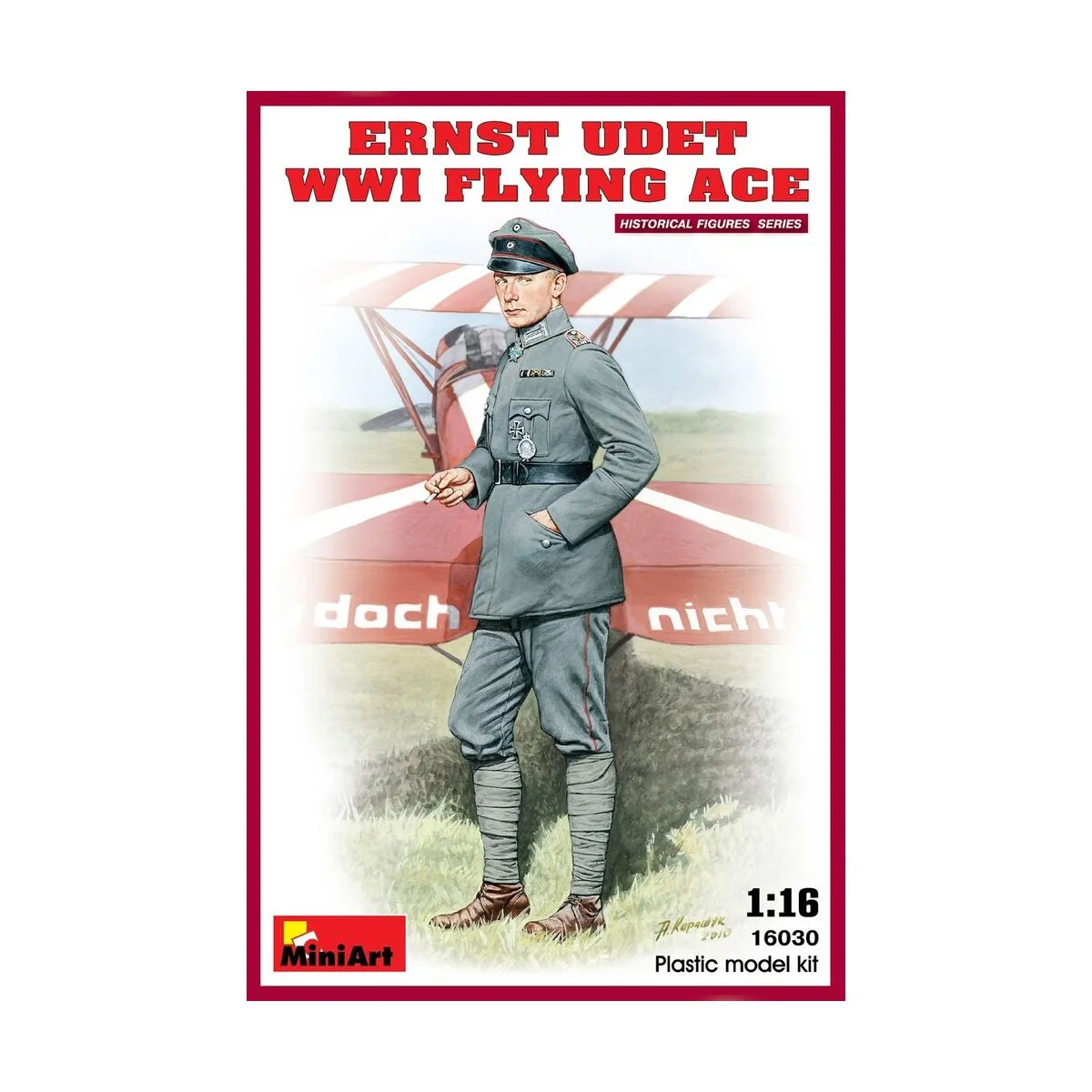 Ernst Udet. WW1 Flying Ace, 1/16 - MiniArt 16030