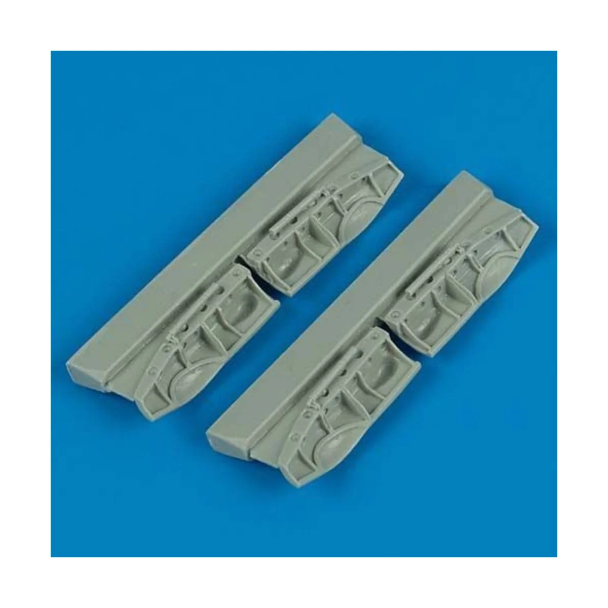 BF undercarriage covers für Hasegawa Bausatz, 1/72 - Quickboost QB7...