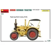German Tractor D8506 w/Roof, 1/24 - MiniArt 24010