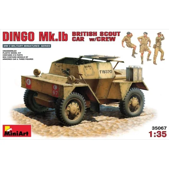 British Scout Car Dingo MK. 1b, 1/35 - MiniArt 35067