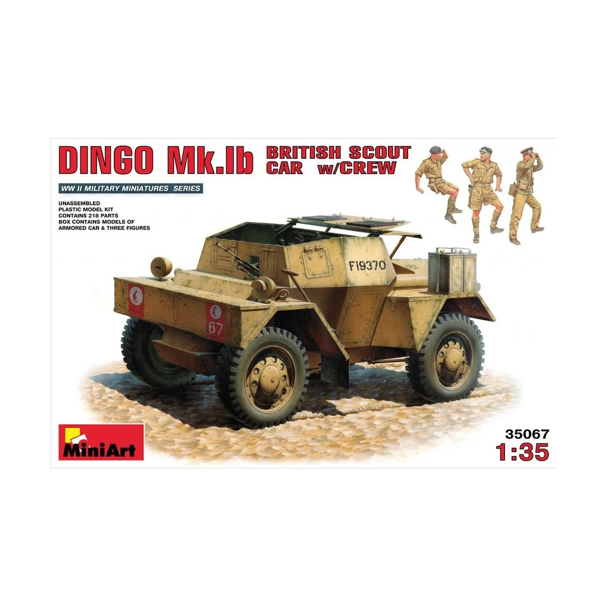 British Scout Car Dingo MK. 1b, 1/35 - MiniArt 35067