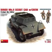Dingo Mk II ( Pz.Kpfw.MK 1 202 (e)) w/crew, 1/35 - MiniArt 35074
