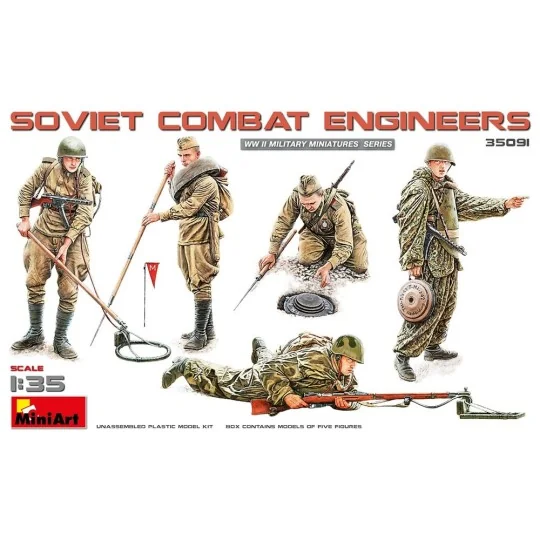 Soviet Combat Engineers, 1/35 - MiniArt 35091