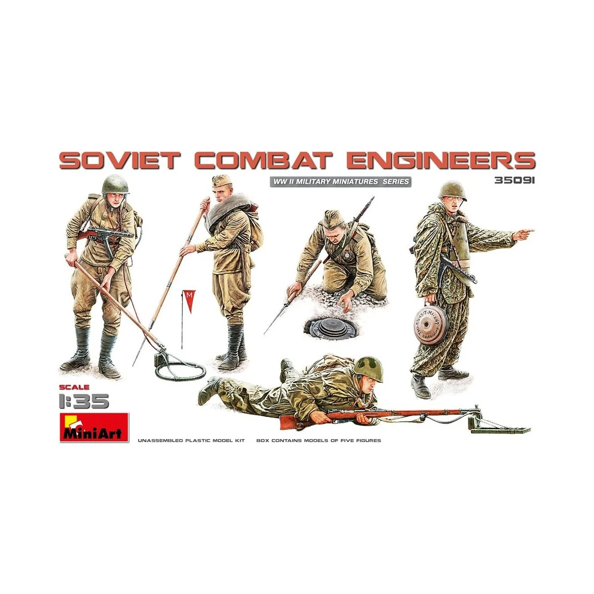 Soviet Combat Engineers, 1/35 - MiniArt 35091