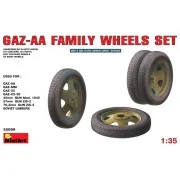 GAZ -AA Family Wheels set, 1/35 - MiniArt 35099