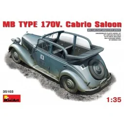 MB TYPE 170V Cabrio Saloon, 1/35 - MiniArt 35103