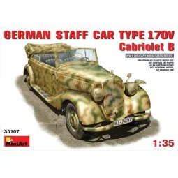German Staff Car MB 170V. Cabriolet, 1/35 - MiniArt 35107
