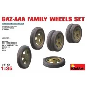 GAZ-AAA Family Wheels set, 1/35 - MiniArt 35112