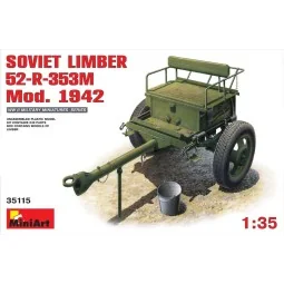 Soviet Limber 52-R-353M Mod.1942, 1/35 - MiniArt 35115