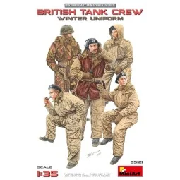 British Tank Crew (Winter Uniform), 1/35 - MiniArt 35121
