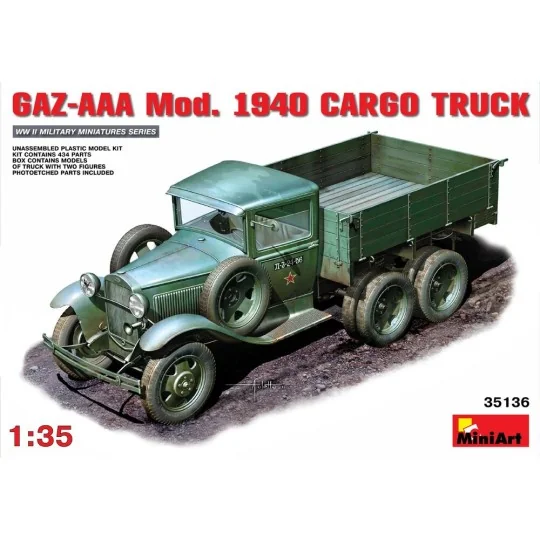 GAZ-AA?. Mod. 1940. Cargo Truck, 1/35 - MiniArt 35136