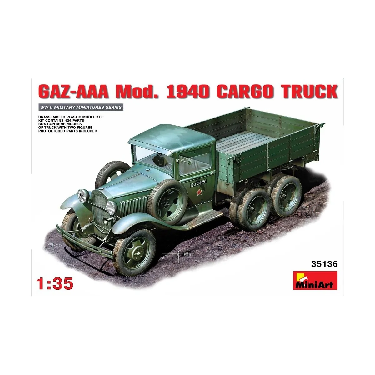 GAZ-AA?. Mod. 1940. Cargo Truck, 1/35 - MiniArt 35136