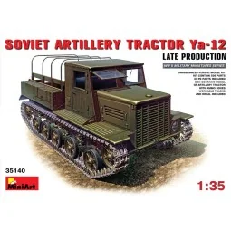 Ya-12 Late Prod. Soviet Artillery Tractor, 1/35 - MiniArt 35140