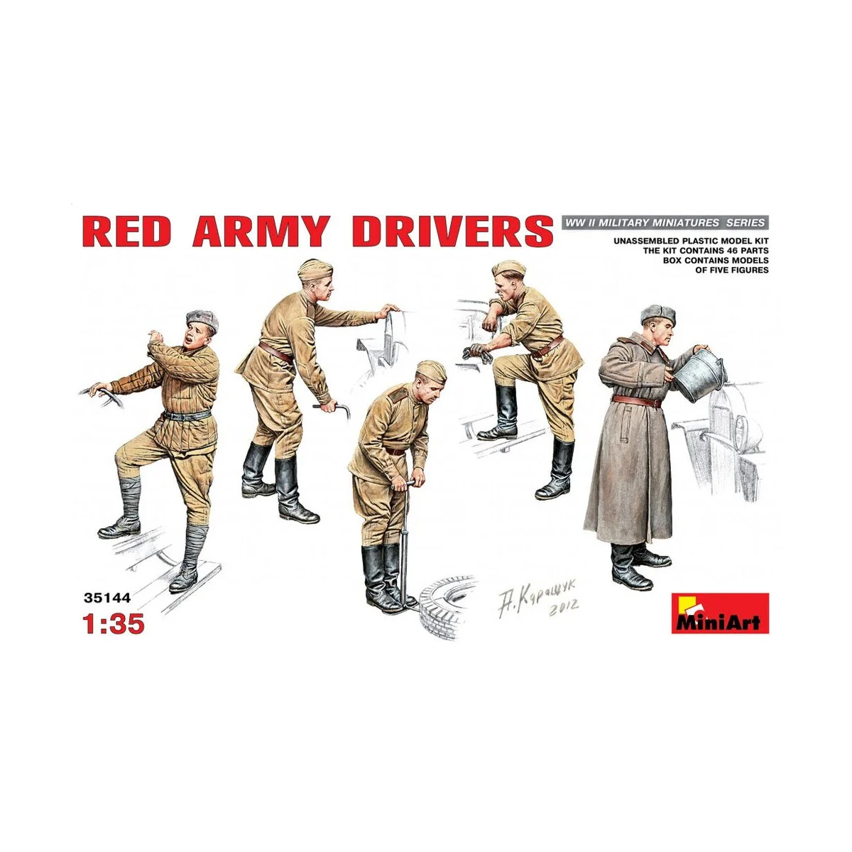 Red Army Drivers, 1/35 - MiniArt 35144