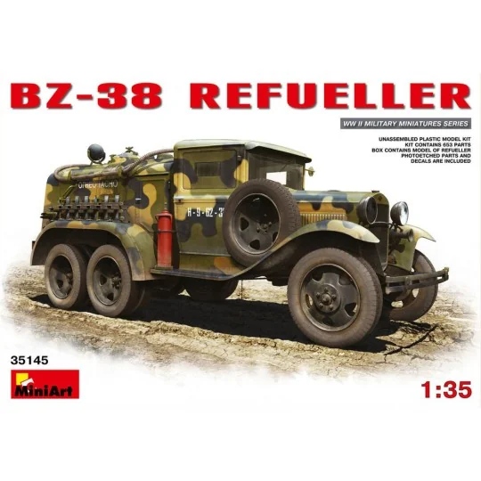 BZ-38 Refueller, 1/35 - MiniArt 35145 BZ-38 Refueller, 1/35 - MiniArt 35145